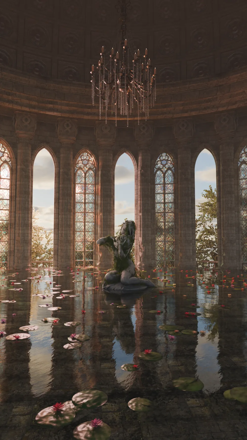 Vestige of Grace, 3D render
